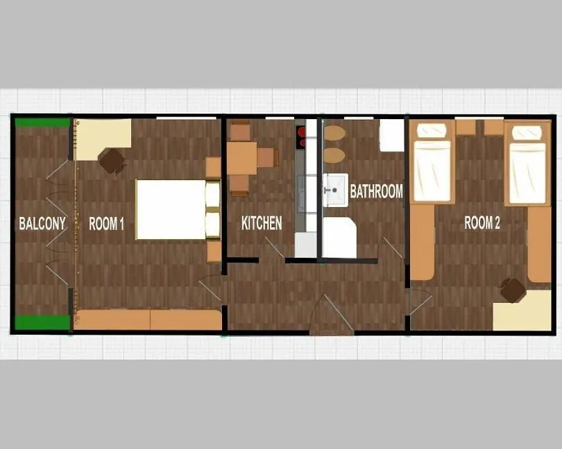 Sunny Terrace 2 Bedrooms Mediolan Apartament